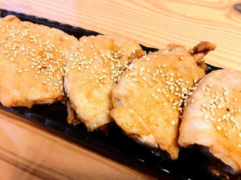 肉巻きれんこんの角煮風!
